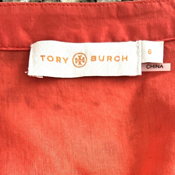 Tory Burch Long Sleeve Blouse with Ruffles - Picture 6 of 7